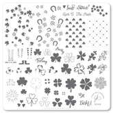 Feeling Lucky? (CjSH-50)  - CJS Medium Stamping Plate